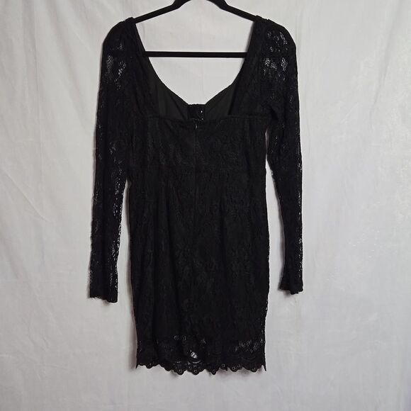 NASTY GAL.. black mini dress.. Lace.. - Picture 8 of 13